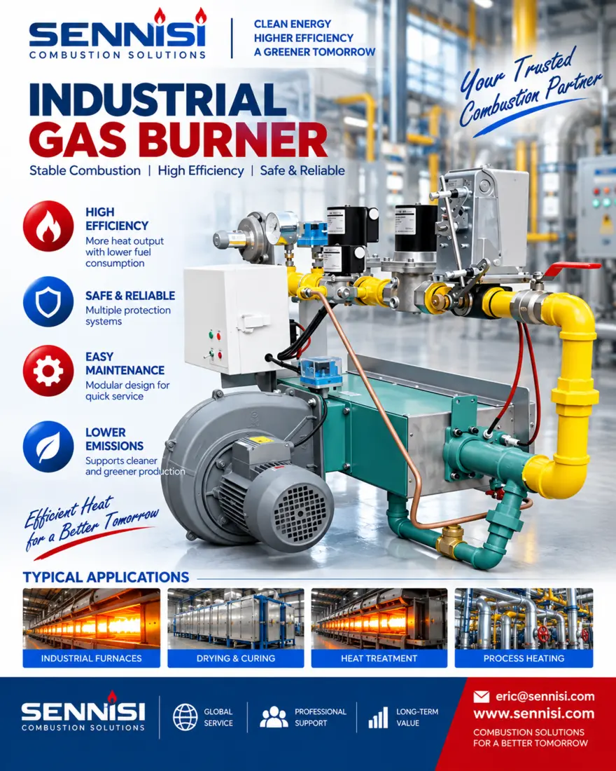 SENNISI industrial gas burner