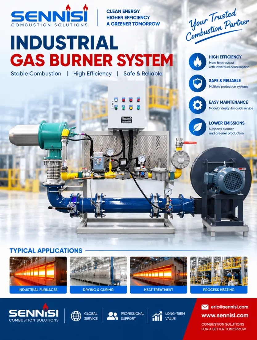SENNISI high capacity burner system